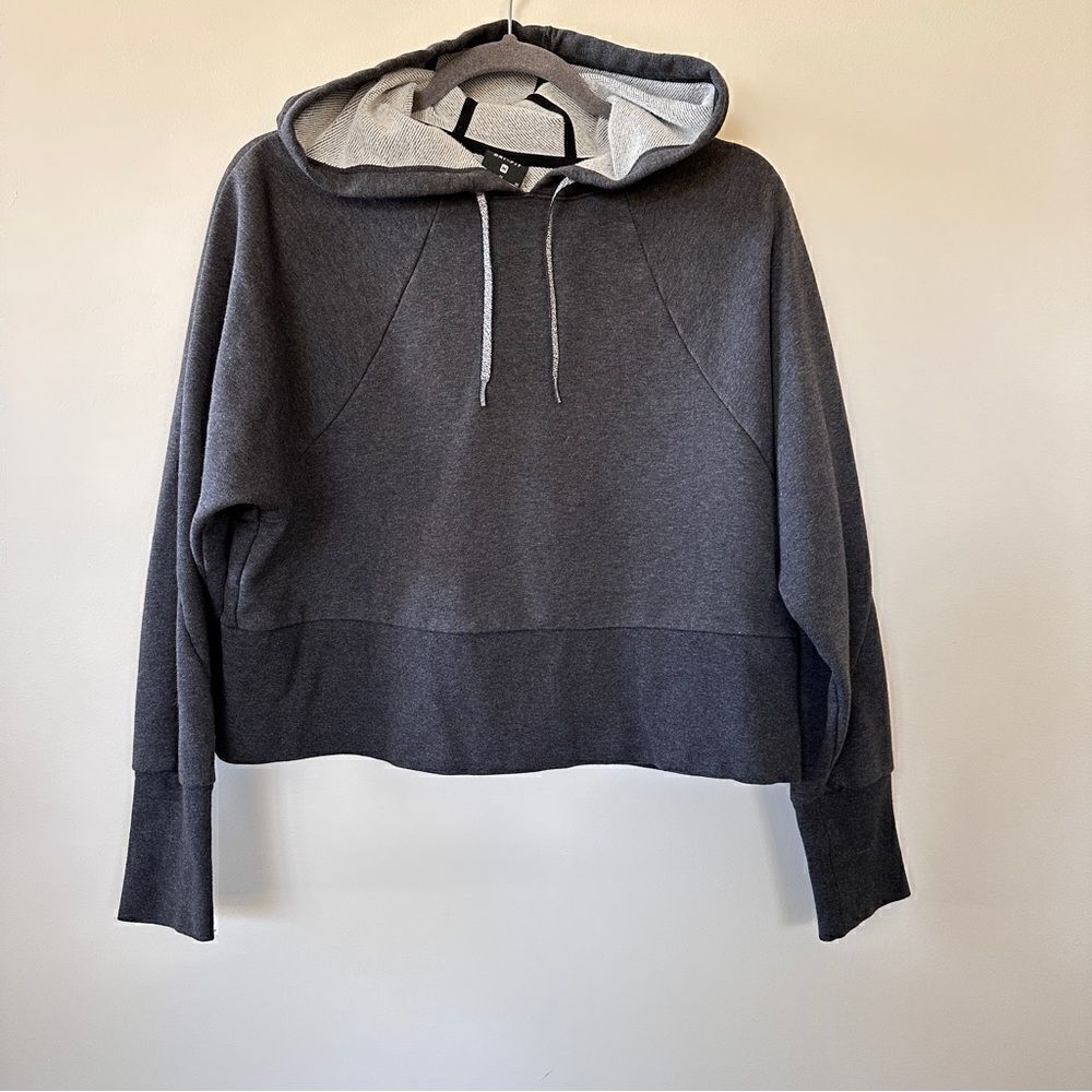 Nike Dri-Fit oversized Grey cropped hooded sweatshirt. Size medium.‎ - Picture 6 of 13